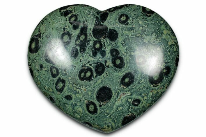 Polished Kambaba Jasper Heart - Madagascar #341740